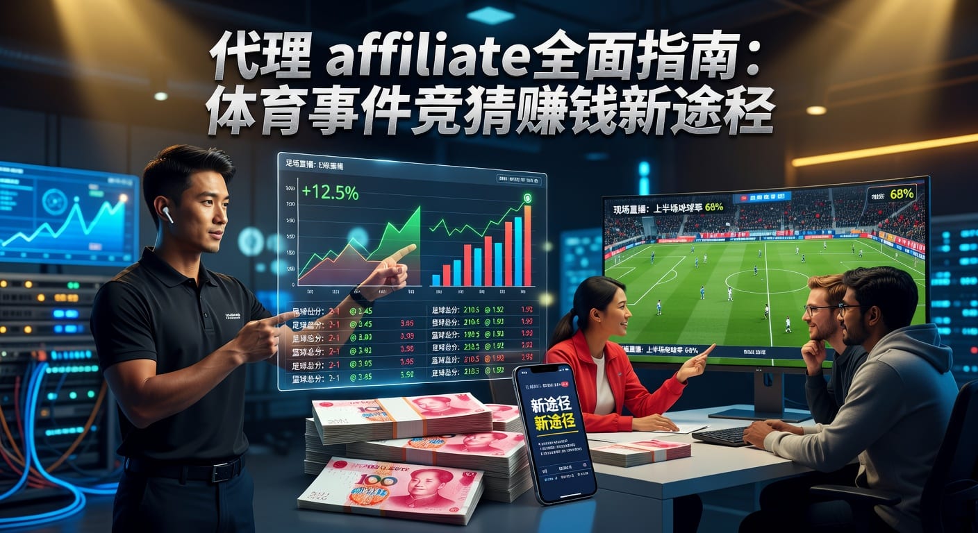 代理 Affiliate：体育博彩高佣金合作指南