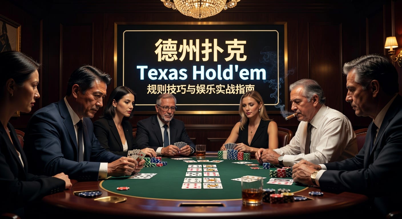 德州扑克 Texas Hold'em 规则攻略与博彩高手技巧
