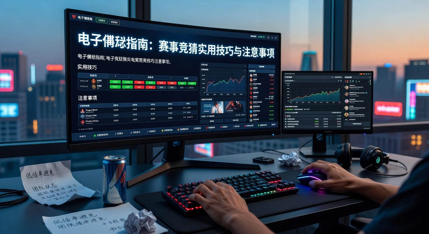 电子博彩入门指南：体育爱好者策略与避坑