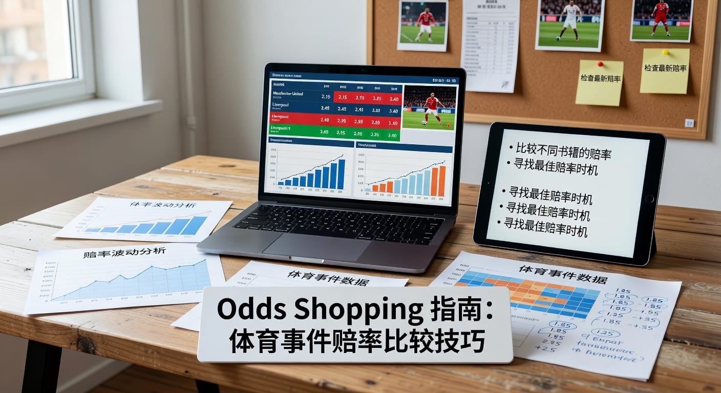 Odds Shopping 指南：如何比较赔率最大化体育博彩收益