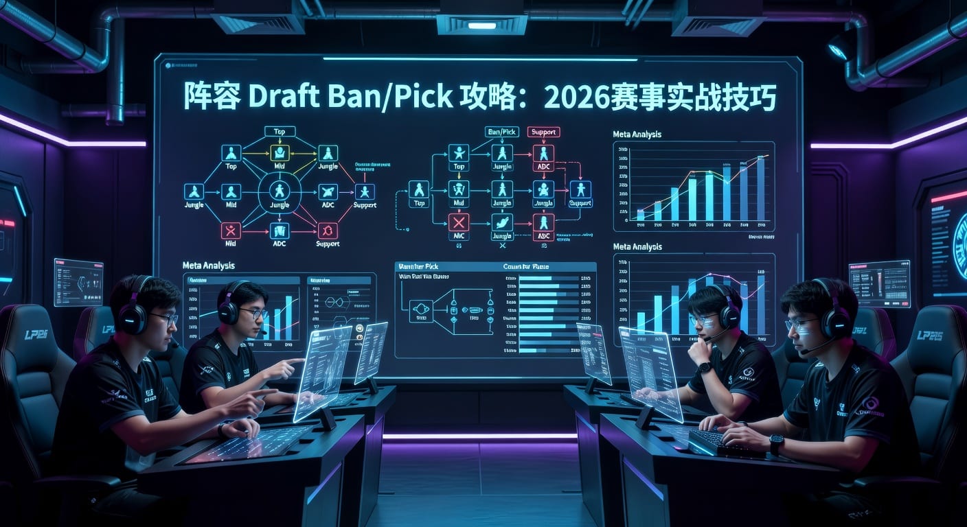 阵容 Draft Ban/Pick 攻略：2026电竞博彩预测技巧