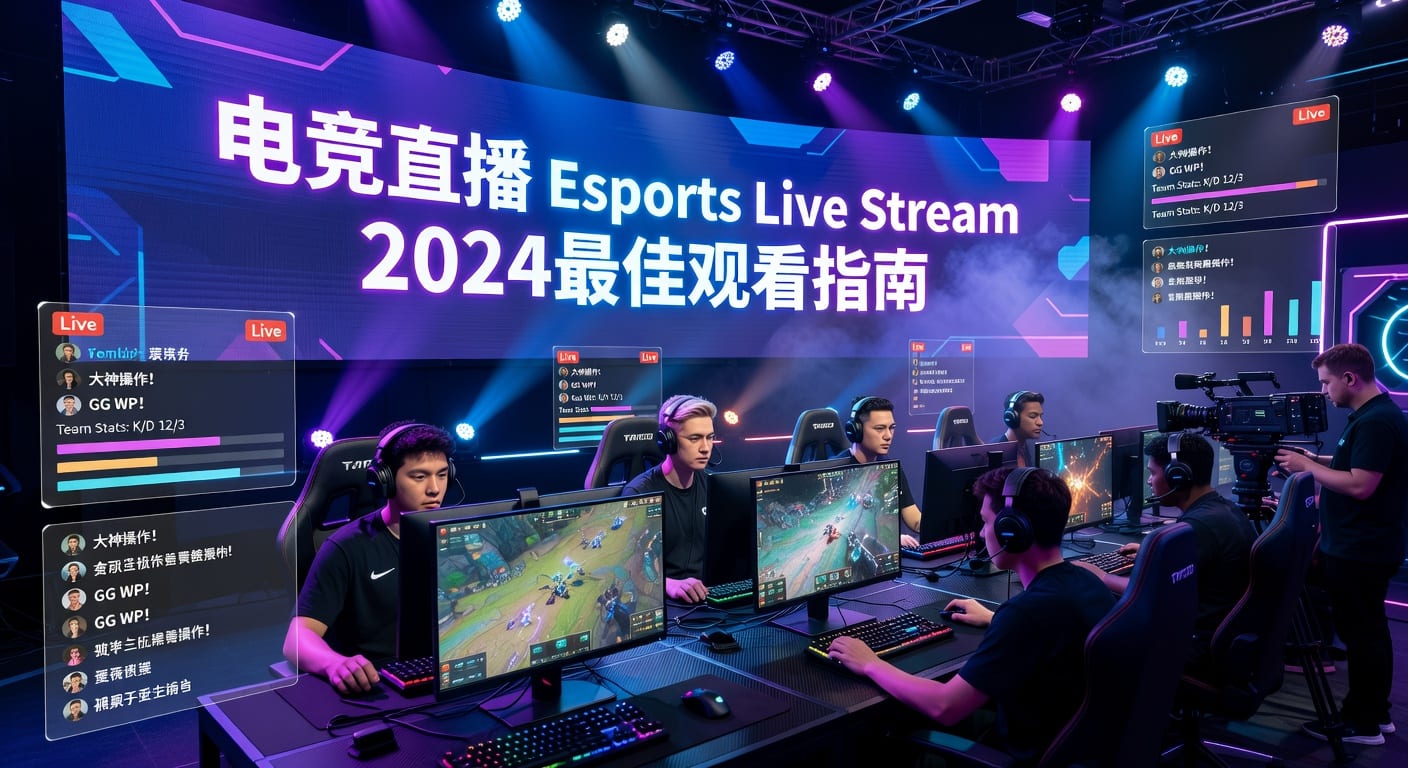 电竞直播 Esports Live Stream 2026最佳观看攻略