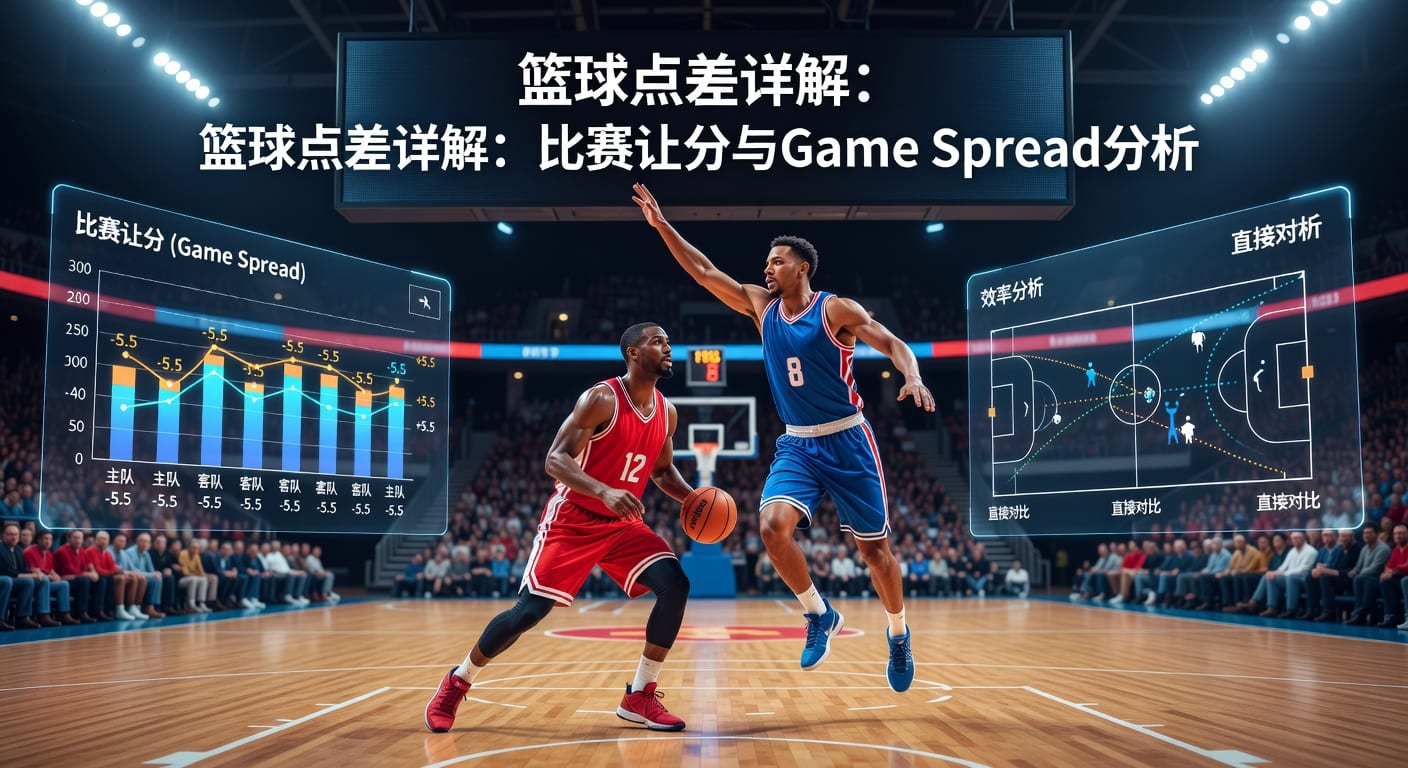 篮球点差详解：比赛让分盘口分析与投注指南