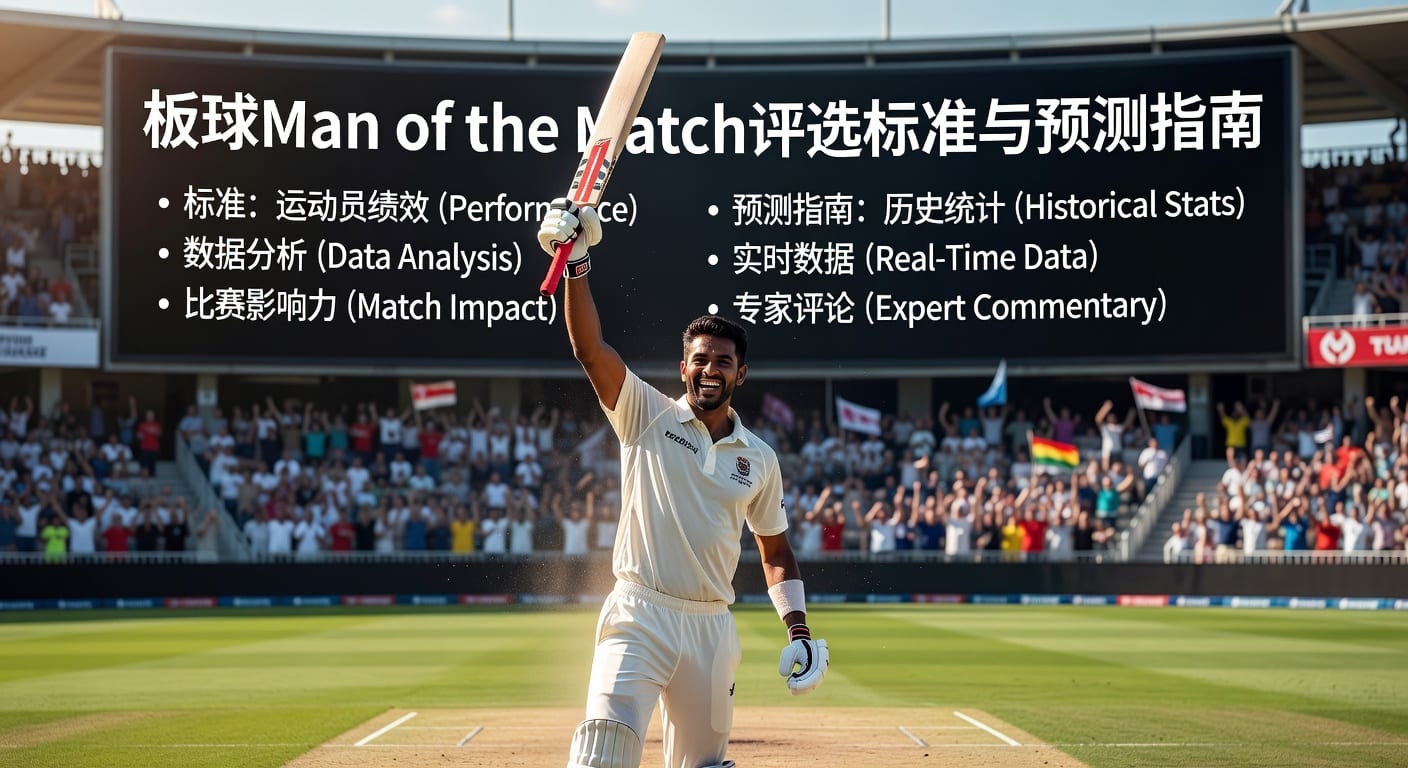 板球Man of the Match评选与预测指南