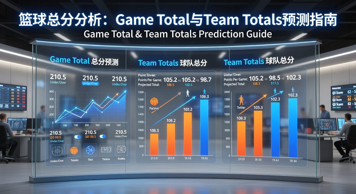 篮球总分：Game Total Team Totals投注技巧