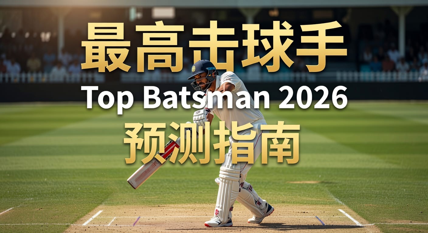 2026最高击球手 Top Batsman 预测排名