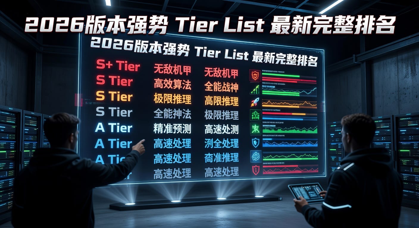 版本强势 Tier List 2026完整排名
