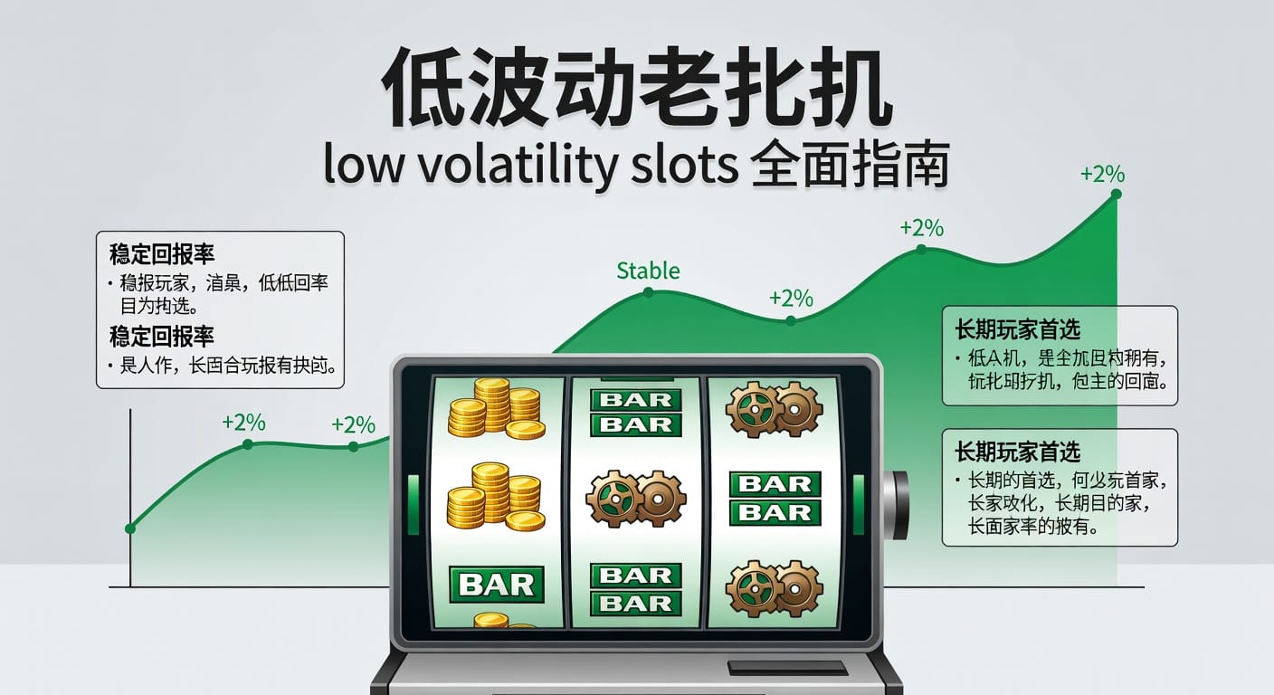低波动老虎机 low volatility slots 体育玩家必备指南