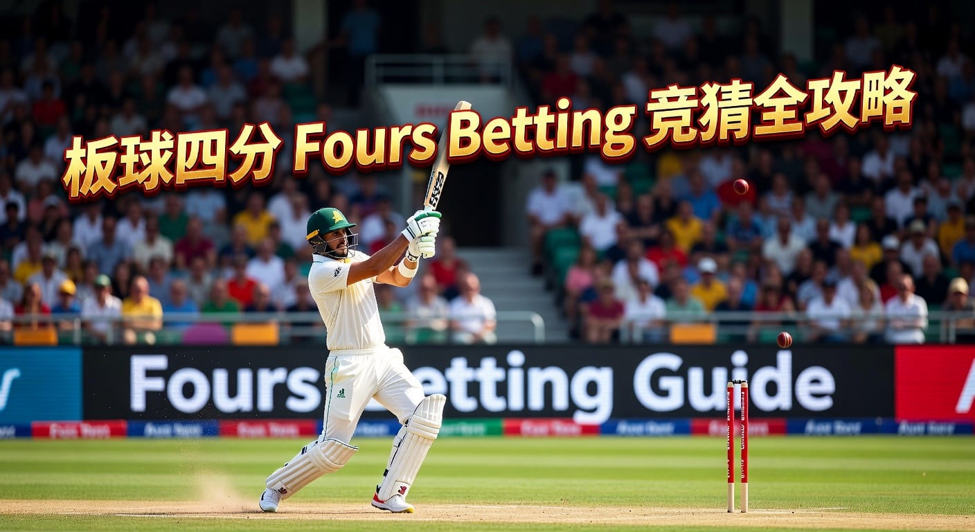 板球四分投注指南：Fours Betting高手策略