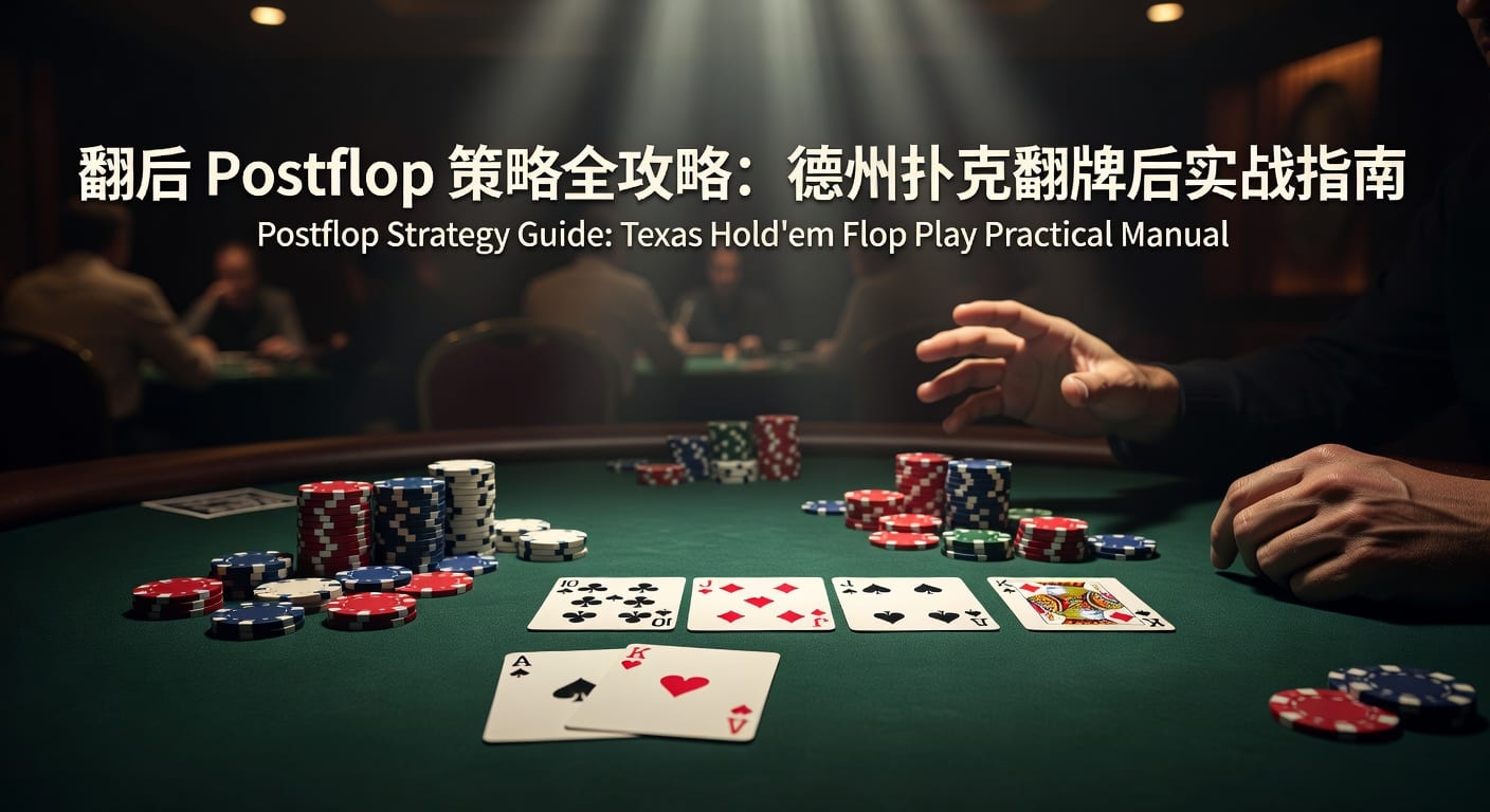 翻后 postflop 策略：扑克胜率提升实战技巧