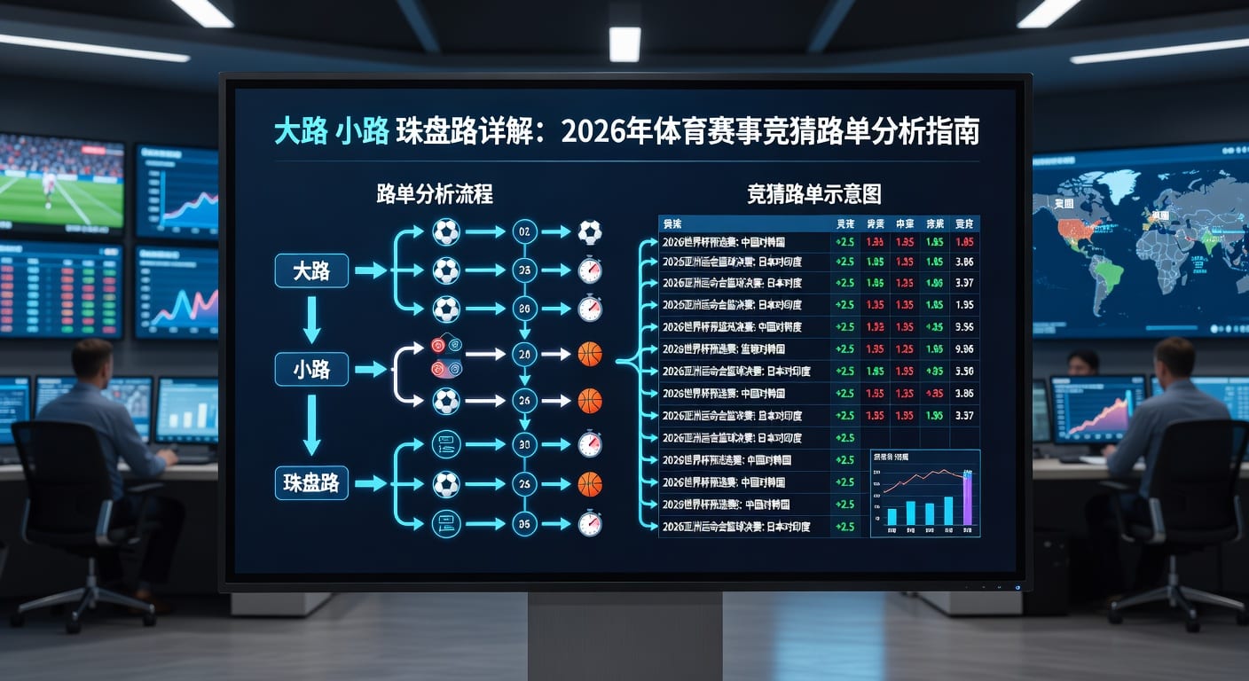 大路小路珠盘路：2026年世界杯投注网博彩解析与技巧