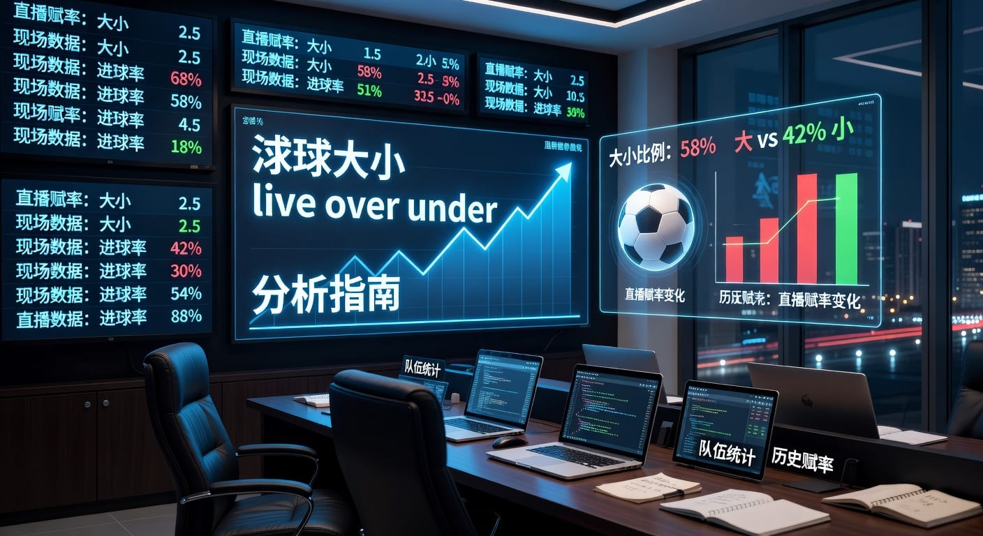 滚球大小 Live Over Under：实时盘口变化与投注策略分享