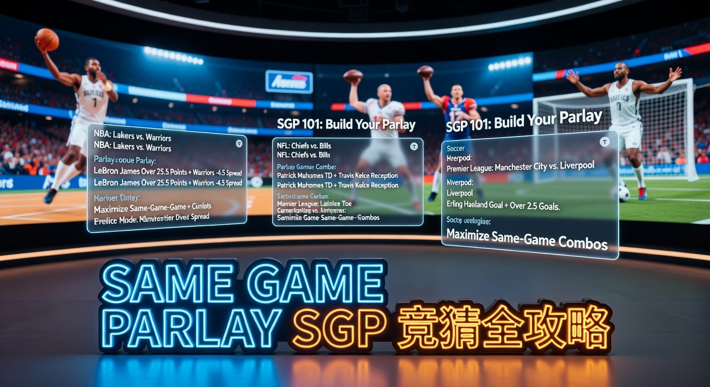Same Game Parlay (SGP) 深度解析：资深玩家的投注新维度 (2026年世界杯投注)